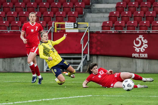 Małgorzata Mesjasz and Adrianna Achcińska of Poland