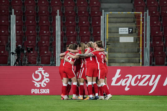 Players of Poland celebrate