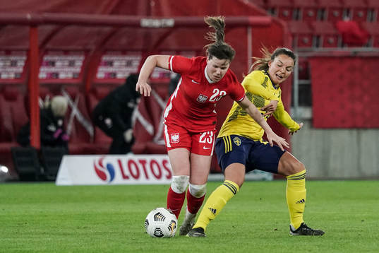 Adrianna Achcińska of Poland and Johanna Rytting Kaneryd