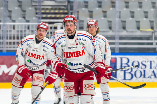 Bläddra bland fler bilder av Ishockey, Hockeyallsvenskan, Semifinal 6, Västervik - Timrå