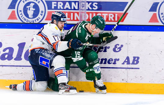 Växjös Emil Forslund och Färjestads Gustav Rydahl