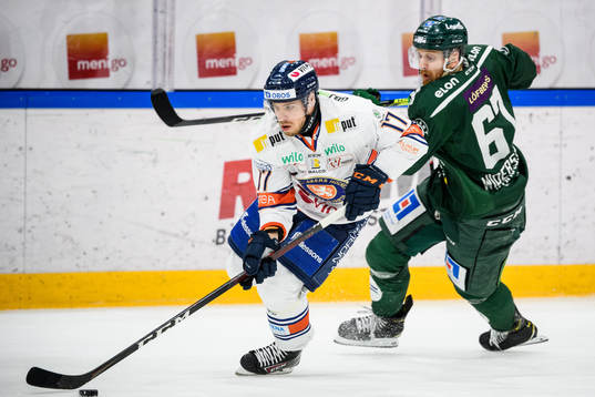 Växjös Emil Forslund och Färjestads Pontus Widerström