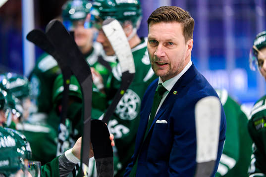 Färjestads tränare Johan Pennerborn