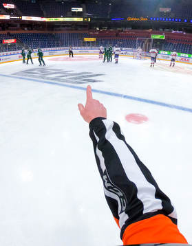 SHL under kvartsfinal tre i SHL mellan Färjestad och