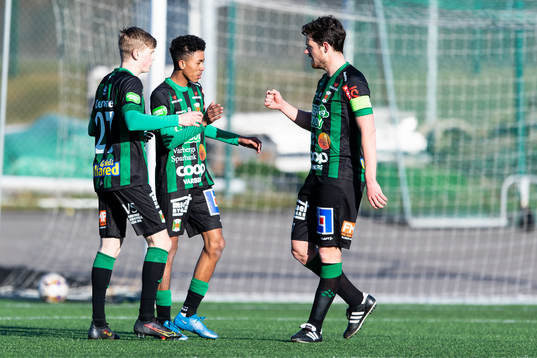 Varbergs Gustav Nordh, Tashreeq Matthews och Robin Tranberg