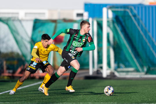 Elfsborgs Ahmed Qasem och Varbergs Nils Bertilsson