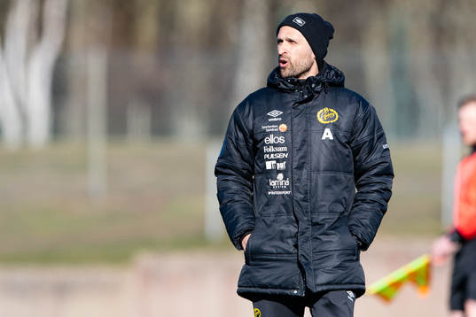 Elfsborgs U21 tränare Emir Bajrami