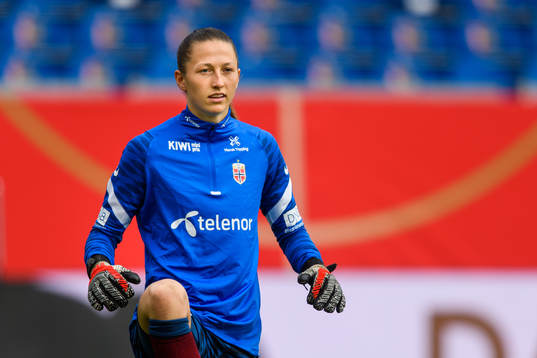 Goalkeeper Cecilie Fiskerstrand