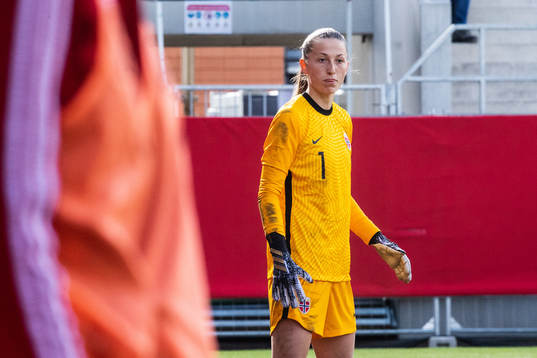 goalkeeper Cecilie Fiskerstrand of Norway