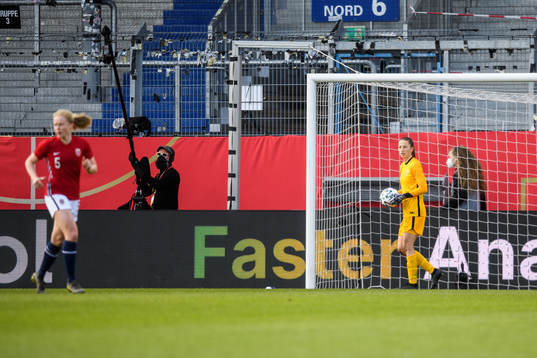 goalkeeper Cecilie Fiskerstrand of Norway