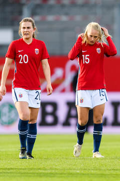 Emilie Bosshard Haavi and Amalie Vevle Eikeland of Norway