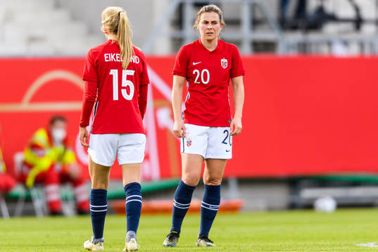 Emilie Bosshard Haavi and Amalie Vevle Eikeland of Norway