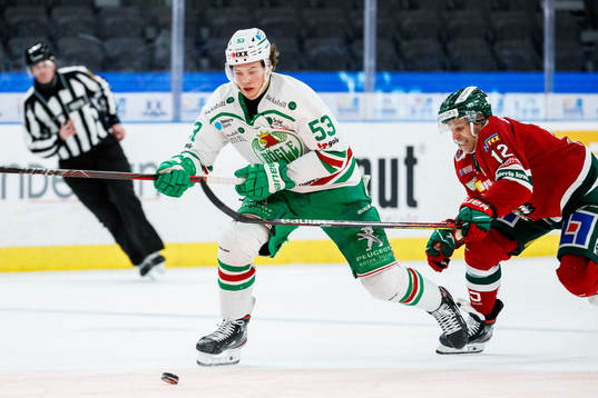 Rögles Moritz Seider och Frölundas Max Friberg