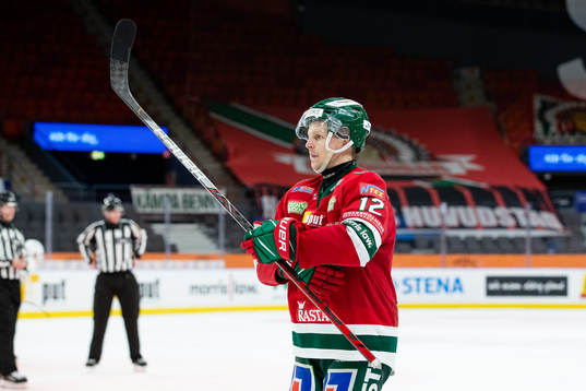Frölundas Max Friberg deppar