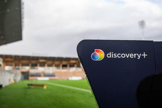 Logotype för Discovery+