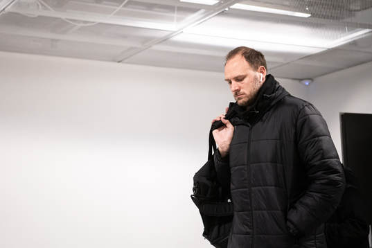 Helsingborgs Andreas Granqvist anländer