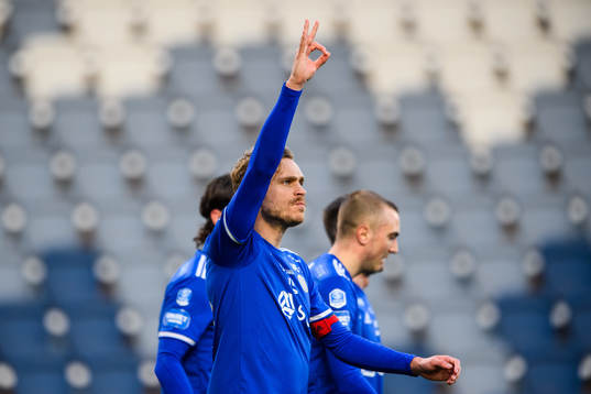 Sundsvalls Pontus Engblom jublar