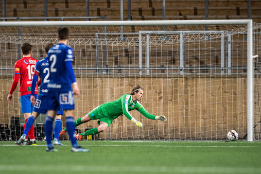 Helsingborgs målvakt Anders Lindegaard