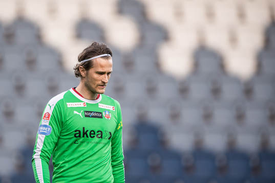 Helsingborgs målvakt Anders Lindegaard