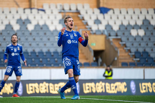 Sundsvalls Pontus Engblom reagerar
