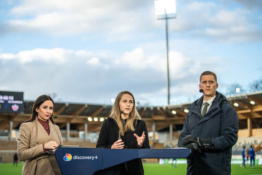 Camilla Nordlund, Emelie Ölander och Pär Hansson i