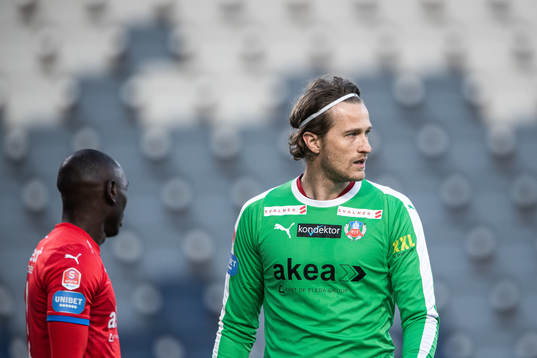 Helsingborgs målvakt Anders Lindegaard