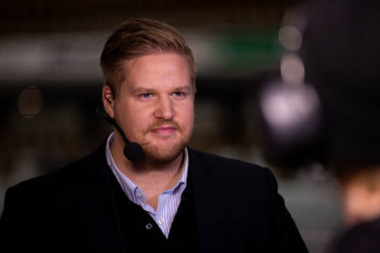 Cmores kommentator Lars Lindberg
