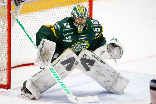 Björklövens målvakt Kevin Poulin