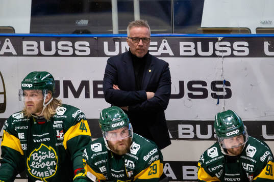 Björklövens tränare Hans Wallson