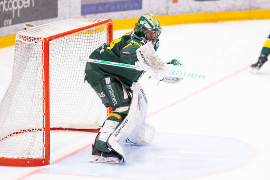 Björklövens målvakt Kevin Poulin