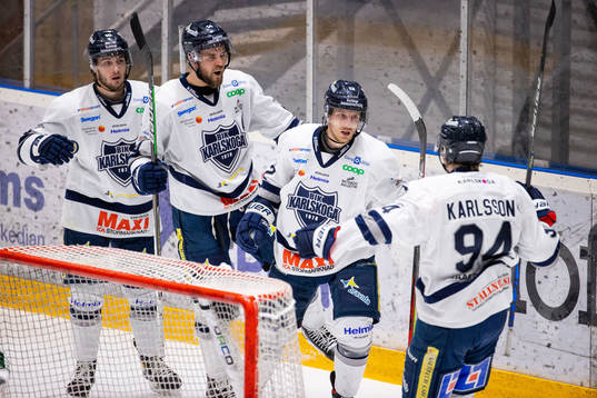 Karlskogas David Lilja, Henrik Björklund och Gustaf