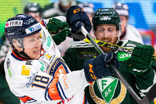 Växjös Marcus Sylvegård och Färjestads Pontus