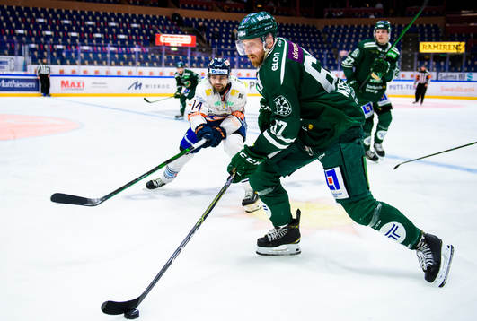Växjös Emil Pettersson och Färjestads Pontus Widerström
