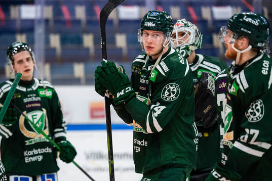Färjestads Victor Ejdsell deppar