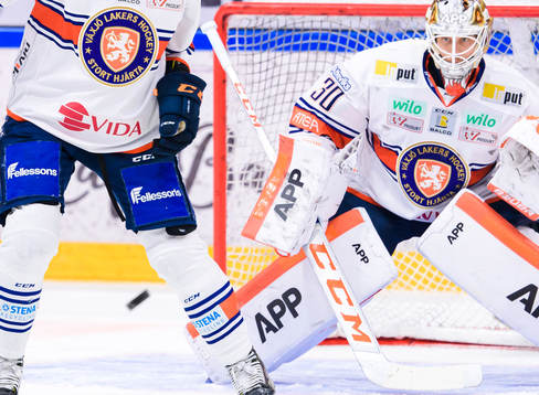 Växjös målvakt Viktor Fasth