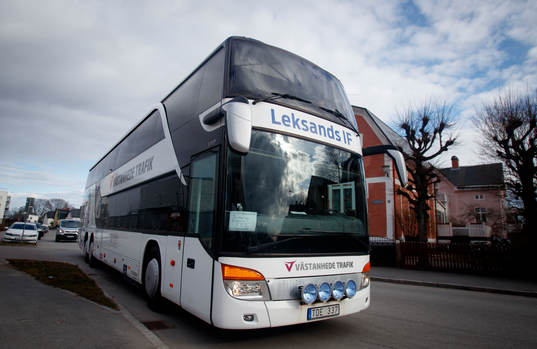Leksands spelarbuss