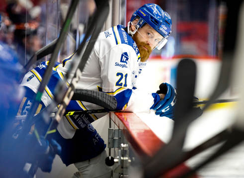 Leksands Mattias Ritola deppar