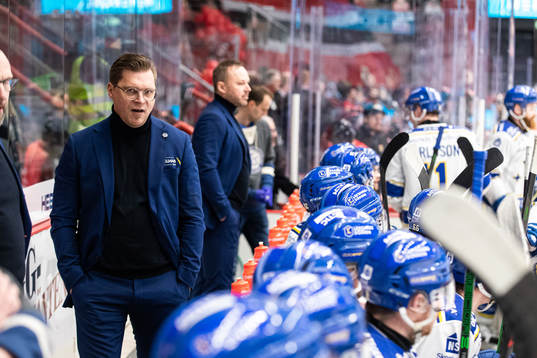Leksands tränare Björn Hellkvist