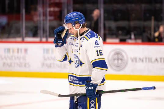 Leksands Daniel Gunnarsson deppar