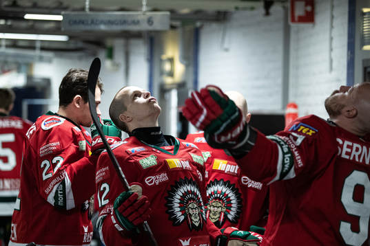 Frölundas Max Friberg och Jan Mursak