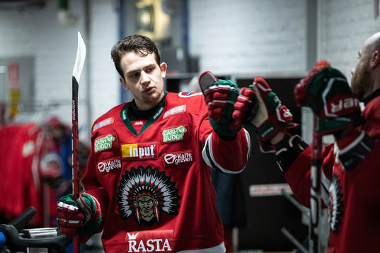 Frölundas Linus Nässén och Jan Mursak
