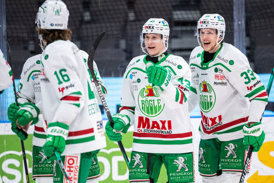Rögles Olli Palola jublar