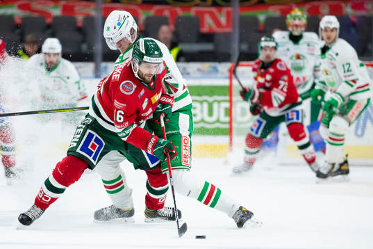Frölundas Stefan Elliot och Rögles Adam Edström