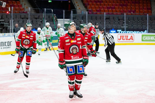 Frölundas Nicklas Lasu deppar