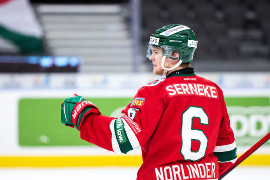 Frölundas Mattias Norlinder jublar