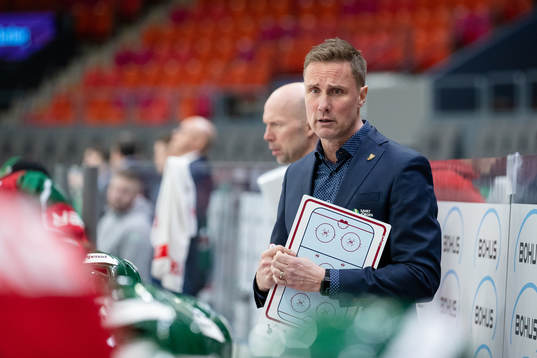 Frölundas tränare Roger Rönnberg