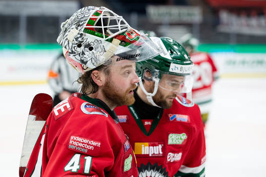 Frölundas målvakt Niklas Rubin