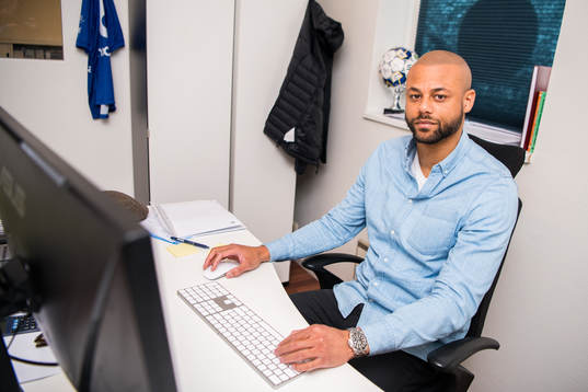 Trelleborgs sportchef Salif Camara Jönsson
