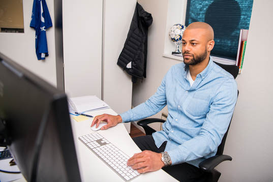 Trelleborgs sportchef Salif Camara Jönsson