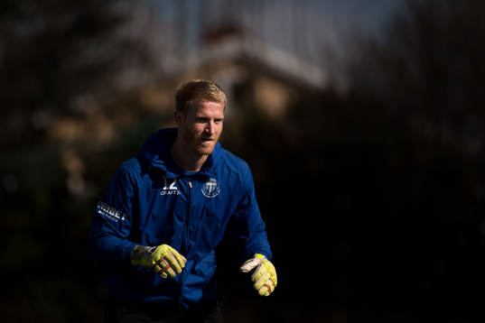 Målvakt Hampus Nilsson